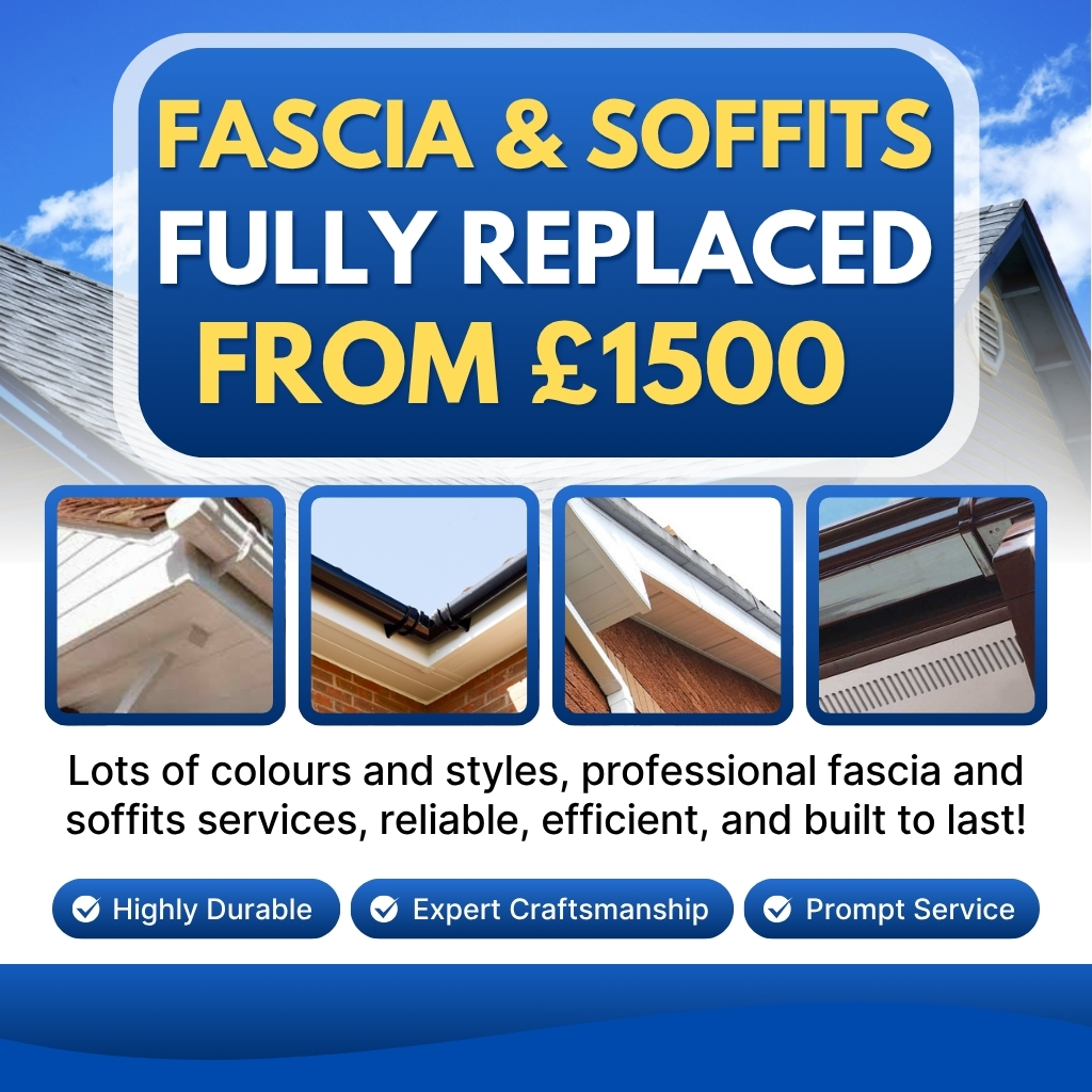 New Fascia and Soffits by Regal Roofing