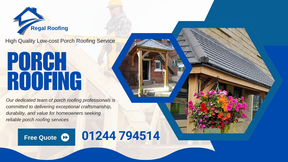 Porch Roof Repaired in Elton